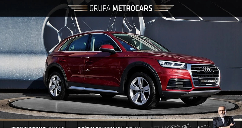 Audi Q5 cena 169899 przebieg: 99868, rok produkcji 2020 z Lędziny małe 781